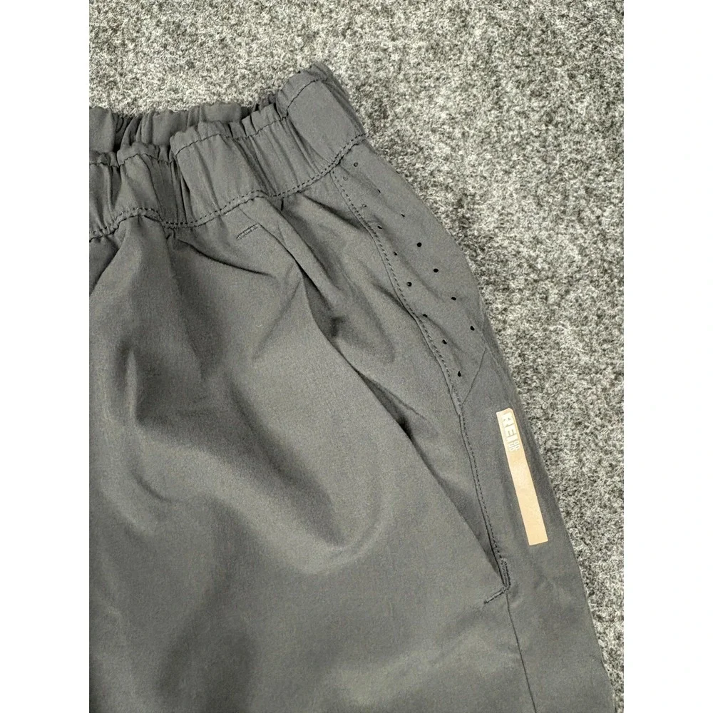 REI Co-op Swiftland Running Shorts Mens Large Black Lined Athletic Gym 7 Inch